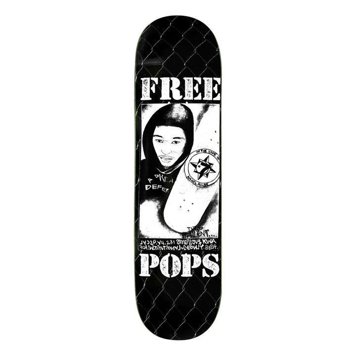 NAKEL SMITH FREE POPS 8.0 スケートボード スケボー デッキ