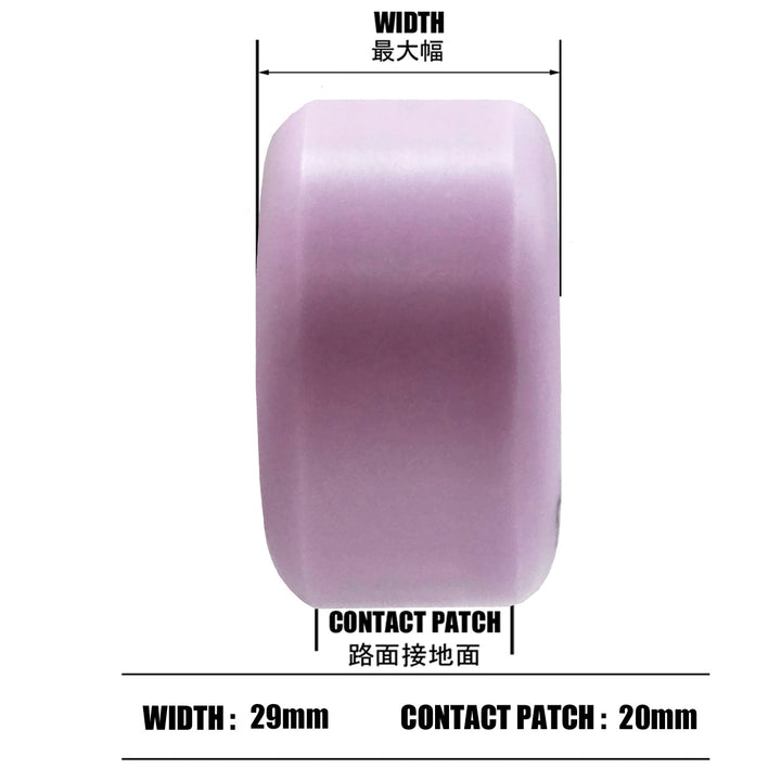 F4 99 TABLETS PURPLE 52mm スケートボード スケボー ウィール