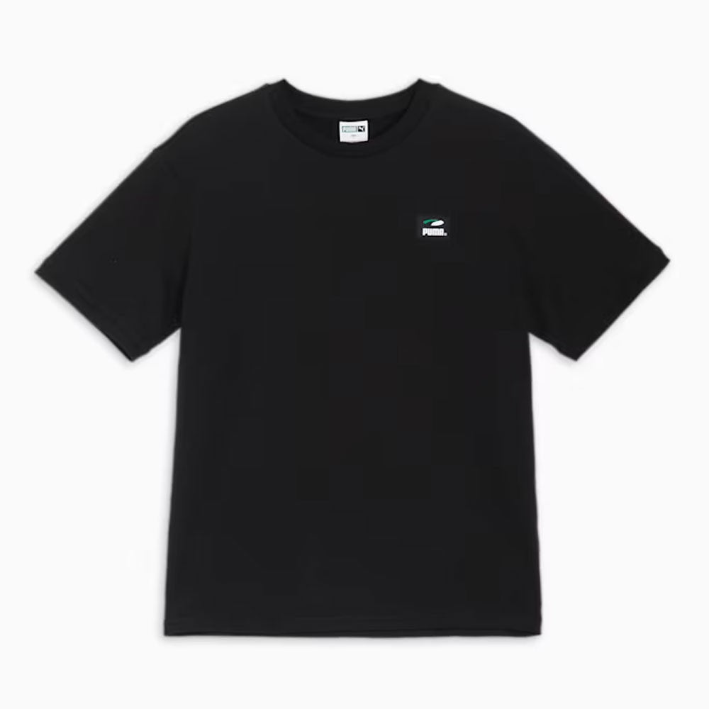 PUMA LOGO S/S TEE (PUMA BLACK) Lサイズ