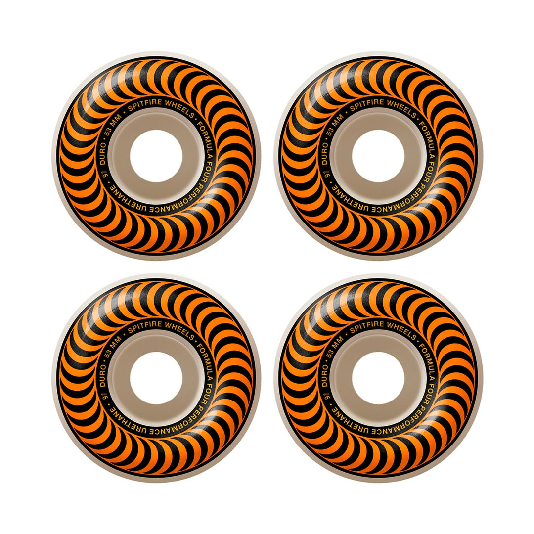 F4 97 DURO CLASSICS 53mm スケートボード スケボー ウィール