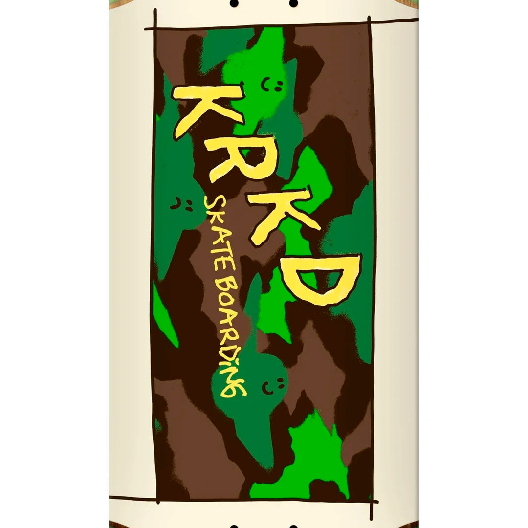 TEAM CAMO WHITE 8.06 スケートボード スケボー デッキ