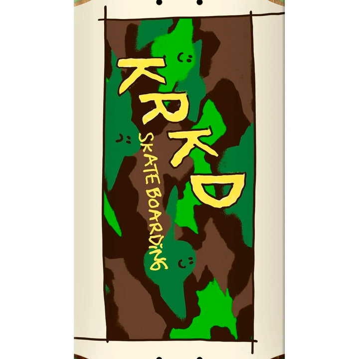 TEAM CAMO WHITE 8.06 スケートボード スケボー デッキ