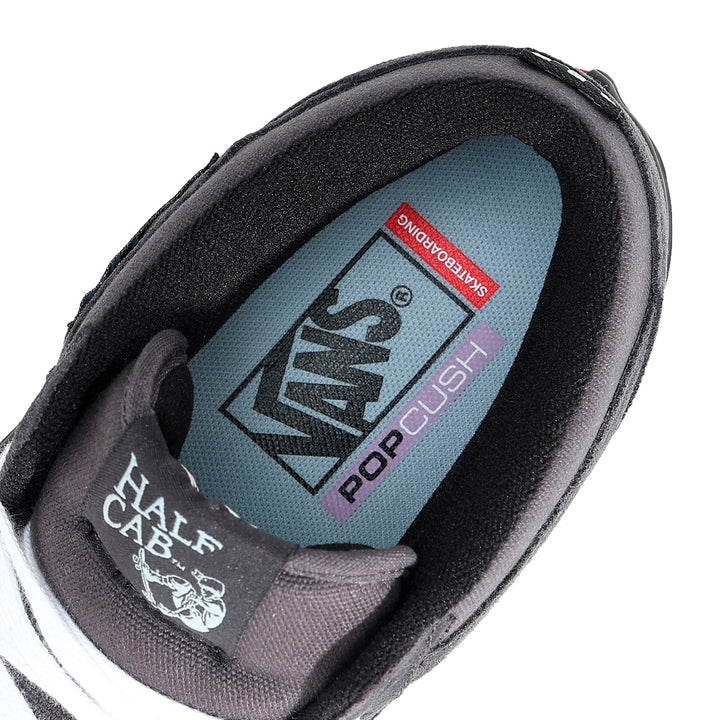 VANS SKATE HALF CAB ハーフキャブ CHARCOAL GREY/BLACK スケートボード スケボー シューズ スケシュー スニーカー 靴 メンズ