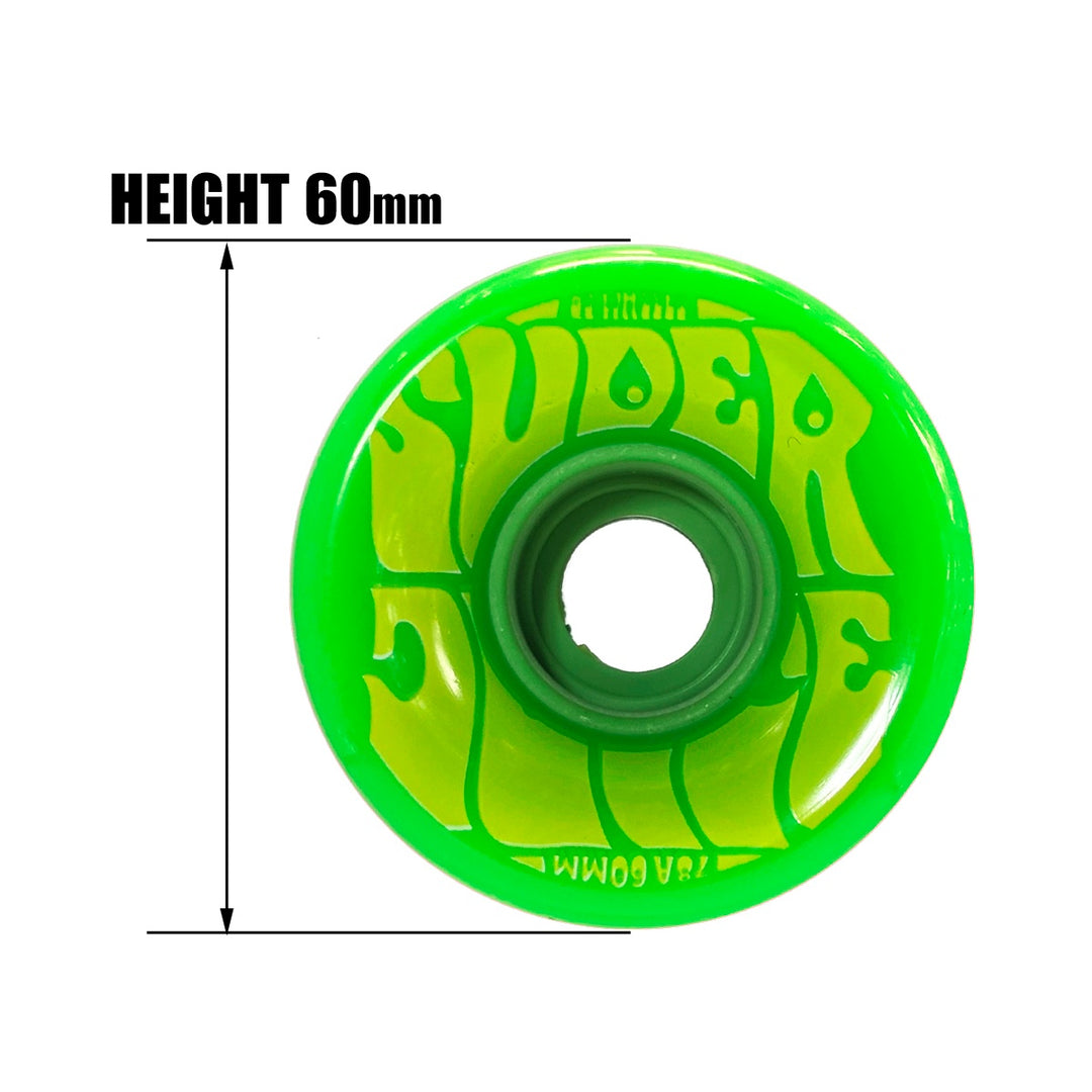 OJ SUPER JUICE GREEN/YELLOW 60mm 78a スケートボード スケボー ウィール