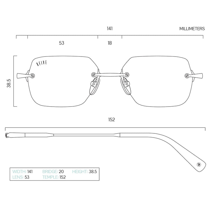 CLARITY LITE 24k Gold Clear Lens Glasses U1252-C01S01