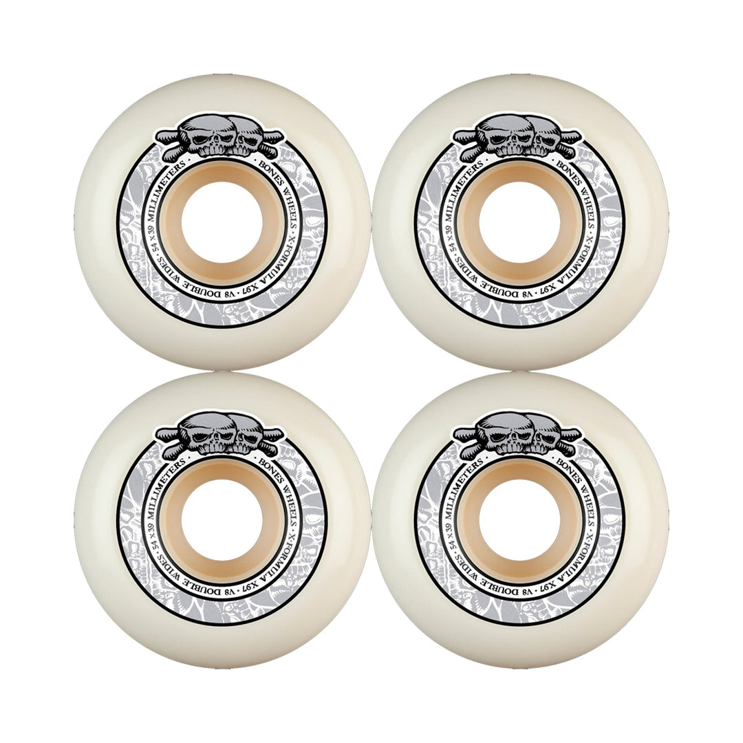X-FORMULA DOUBLE WIDES V8 54mm 97A スケートボード スケボー ウィール