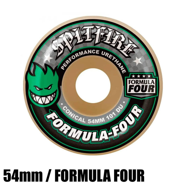 F4 101 DURO CONICAL GREEN PRINT 54mm U2727-C01S01