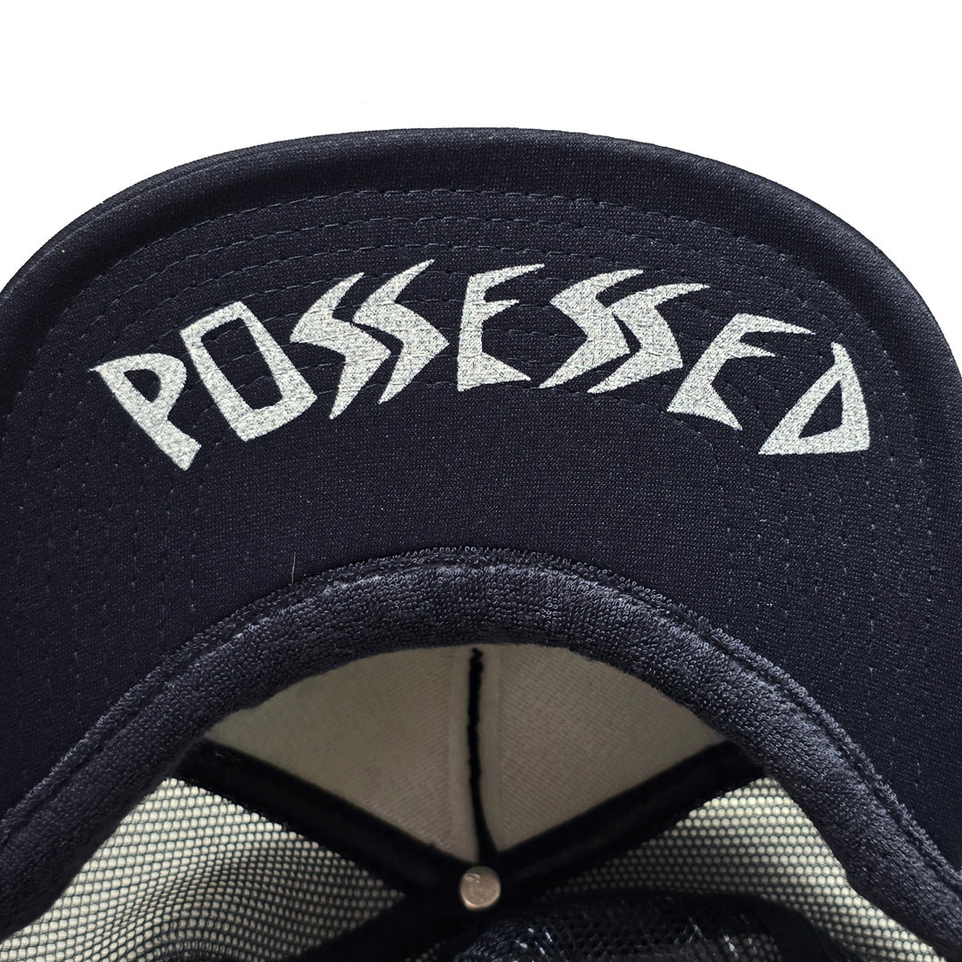 SUICIDAL POSSESSED TO SKATE PATCH MESH HAT BLACK スケートボード スケボー キャップ メンズ アパレル 帽子