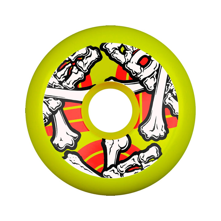 POWELL PERALTA CROSS BONES YELLOW 64mm 97A スケートボード スケボー ウィール