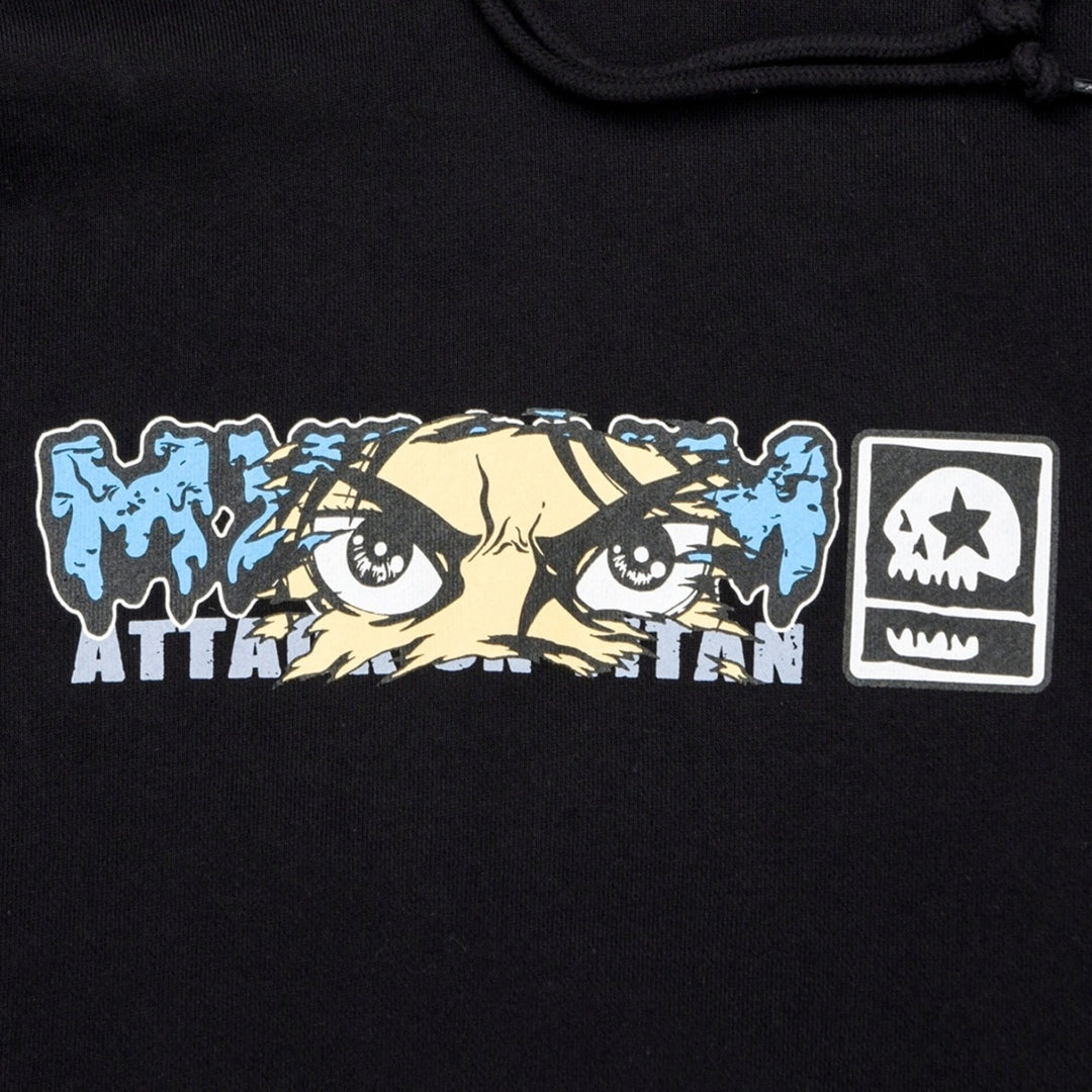 MOSH x 進撃の巨人 EREN HOODIE (BLACK) Lサイズ