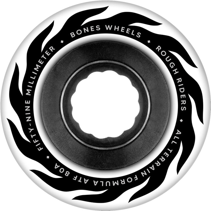 ATF ROUGH RIDERS RUNNERS ETERAL FLAME WHITE 59mm 80A (ソフトウィール)