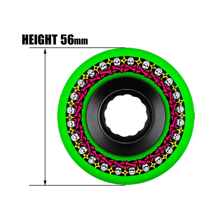 ATF ALL TERRAIN FORMURA ROUGH RIDERS GREEN 56mm 80A スケートボード スケボー ウィール
