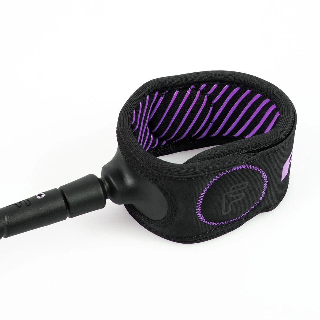 FCS Freedom Helix Leash ALL ROUND 6 ( PURPLE )