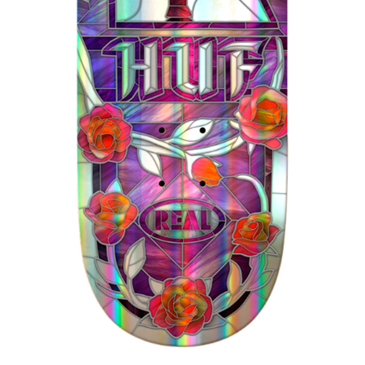 KEITH HUFNAGEL HOLOGRAPHIC RAIBBOW CATHEDRAL 8.06 スケートボード スケボー デッキ