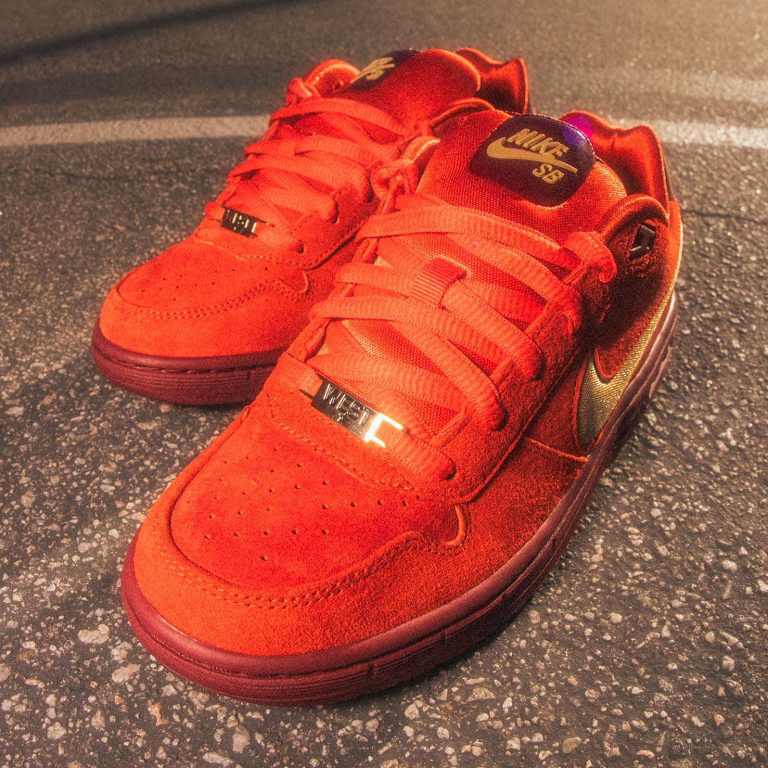 NIKE SB PAUL RODRIGUEZ ZOOM AIR LOW QS (Habanero Red) IQ5648-600