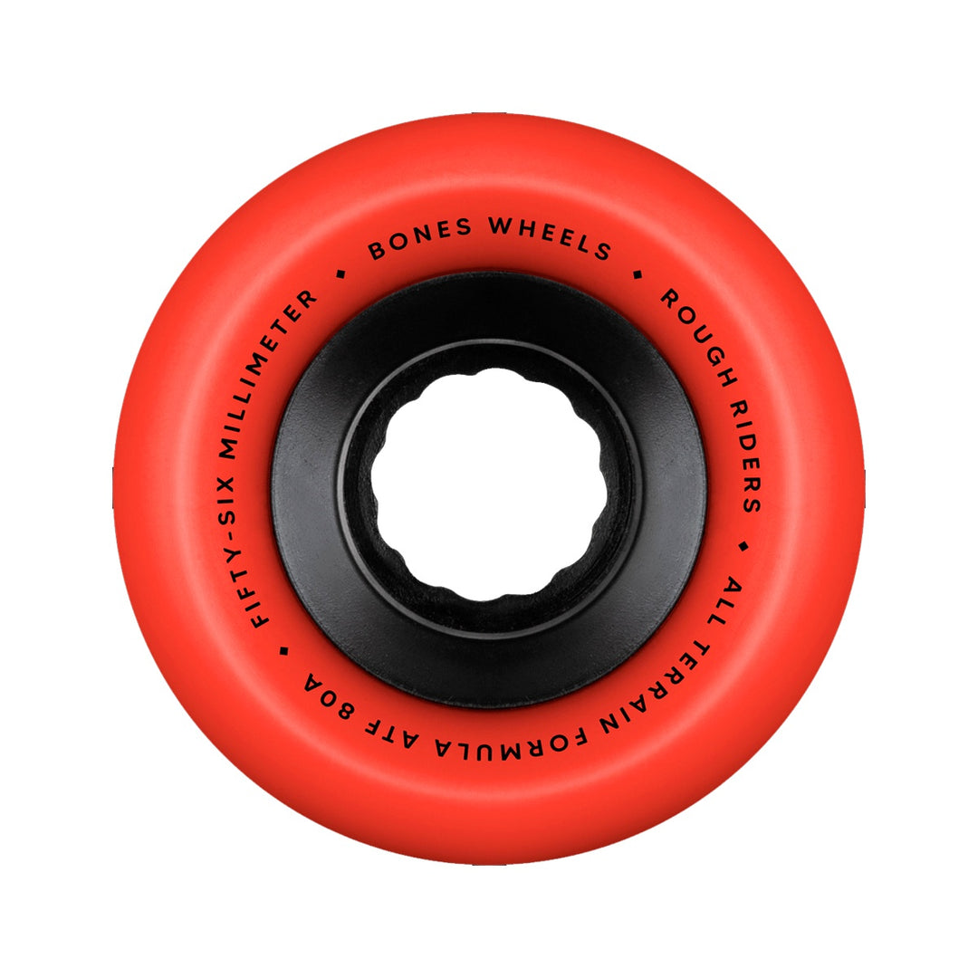 ATF ALL TERRAIN FORMURA ROUGH RIDERS RED 56mm 80A スケートボード スケボー ウィール