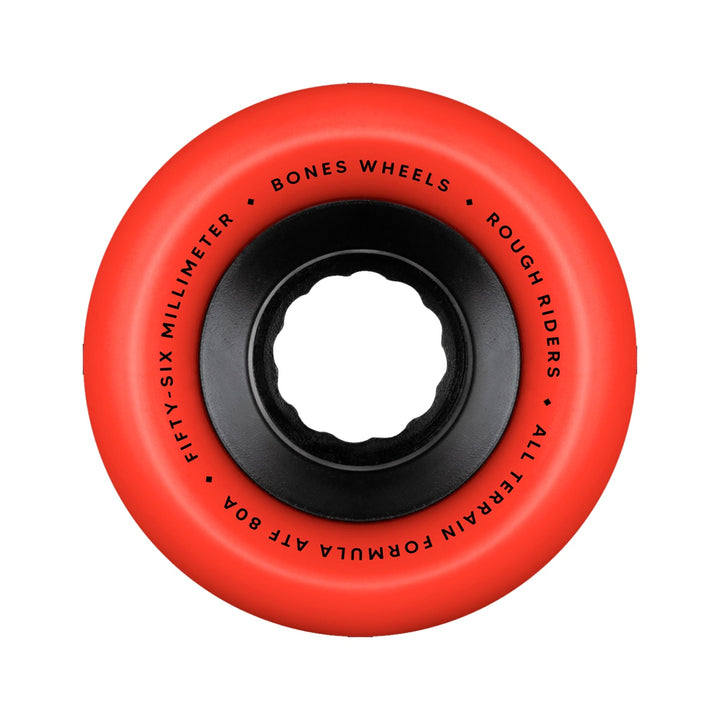 ATF ALL TERRAIN FORMURA ROUGH RIDERS RED 56mm 80A スケートボード スケボー ウィール