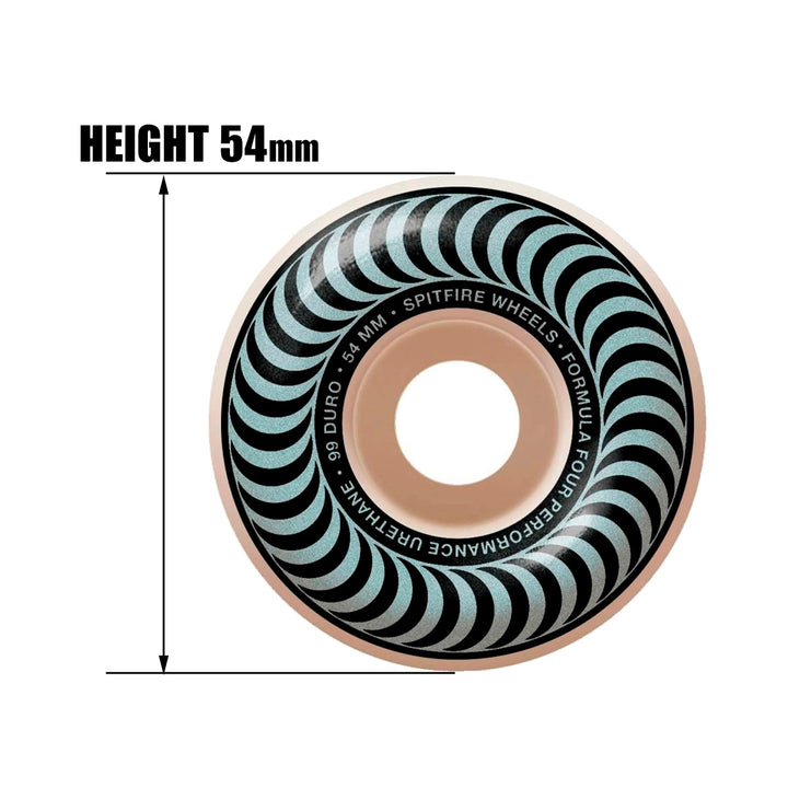 F4 99 CLASSICS 54mm スケートボード スケボー ウィール