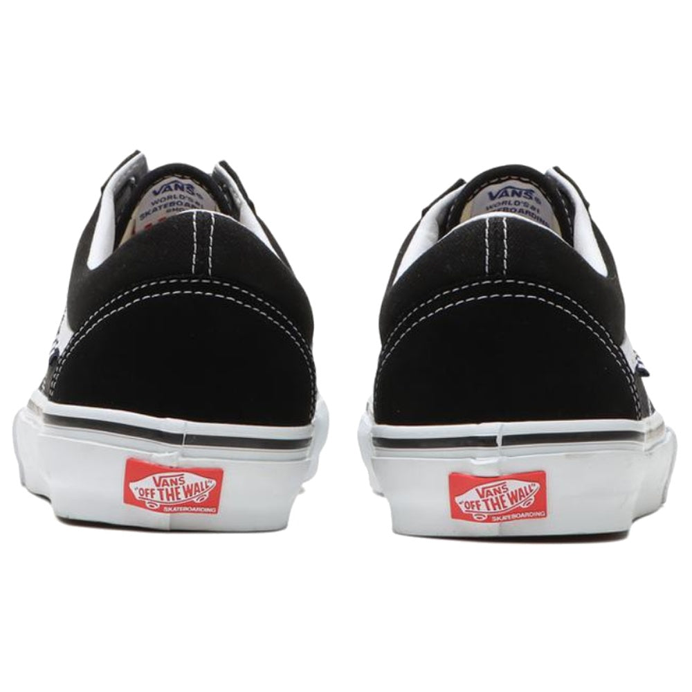 VANS SKATE OLD SKOOL (オールドスクール) BLACK/WHITE スケートボード スケボー シューズ スケシュー スニーカー 靴 メンズ