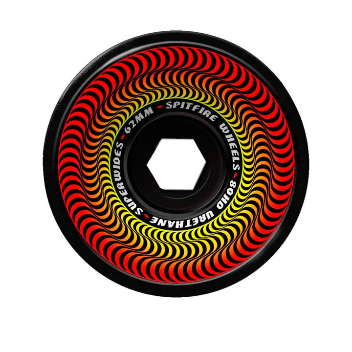 80HD SUPER WIDES BLACK 62mm スケートボード スケボー ウィール