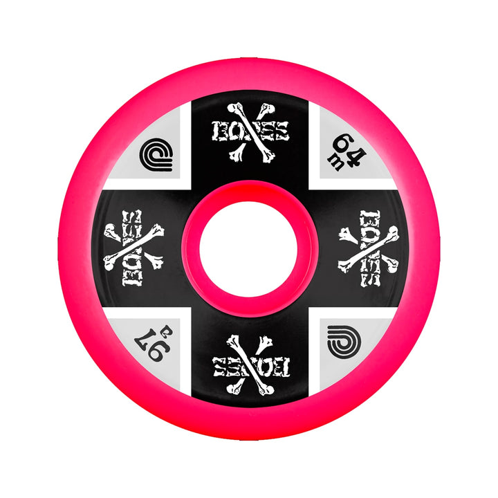 POWELL PERALTA CROSS BONES PINK 64mm 97A スケートボード スケボー ウィール