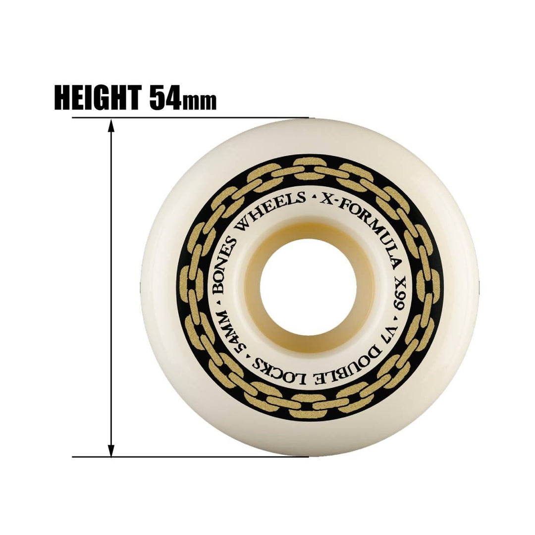 X-FORMULA DOUBLE LOCKS V7 54mm 99A スケートボード スケボー ウィール