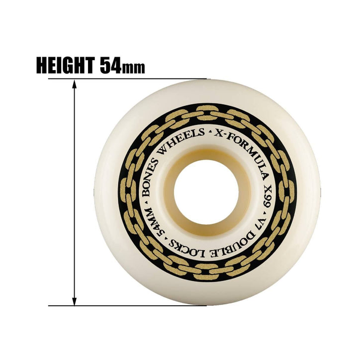 X-FORMULA DOUBLE LOCKS V7 54mm 99A スケートボード スケボー ウィール