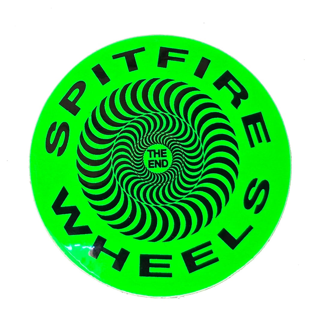 CLASSIC SWIRL GREEN STICKER