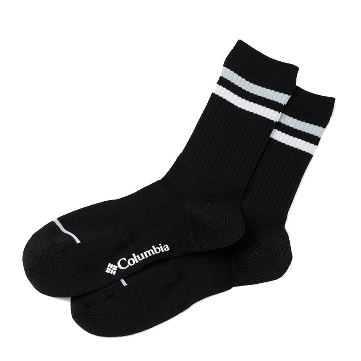 ゼファーストライドクルーソックス PU2441-010 Black L/XL 25cm～27cm
