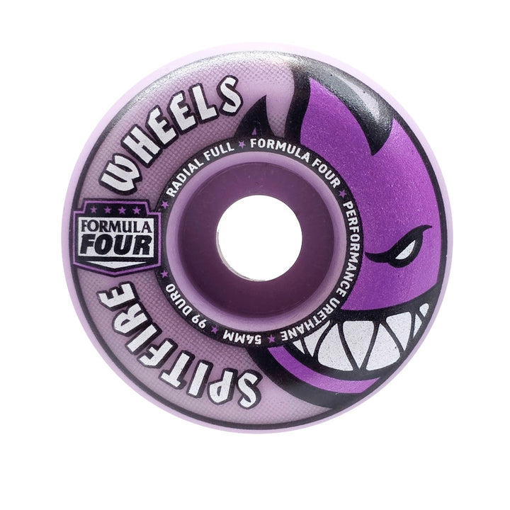 F4 99 RADIAL FULLS LIGHT PURPLE 54mm スケートボード スケボー ウィール