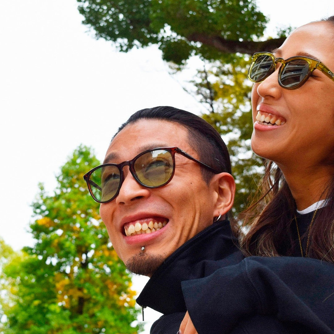 FENTON Tortoise Gloss x Opal Green Polarized 偏光レンズ vidg00529