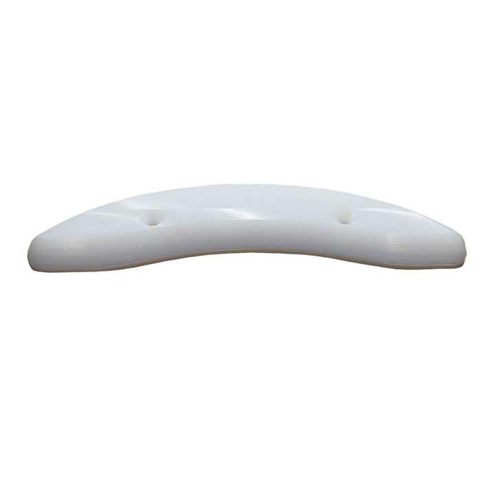 SKID PLATE ROUND (WHITE) 150mm