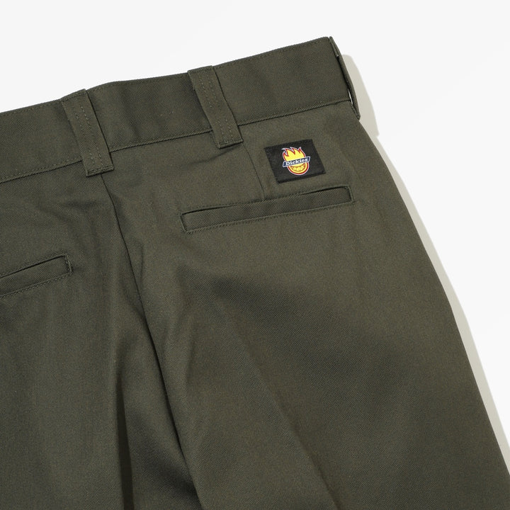 DICKIES X SPITFIRE DOUBLE KNEE PANT OLIVE GREEN