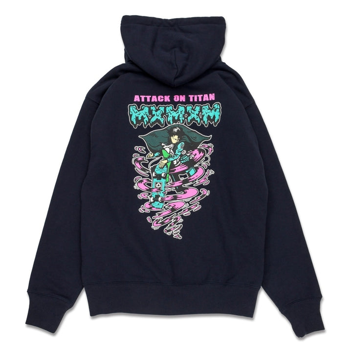 MxMxM MAGICAL MOSH x 進撃の巨人 LEVI ZIP HOODIE U0798-C01S01