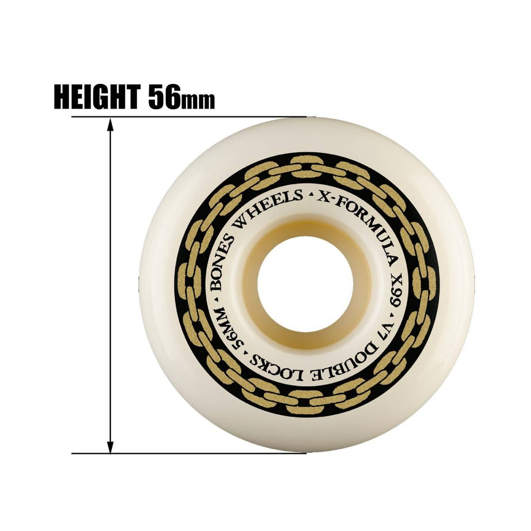 X-FORMULA DOUBLE LOCKS V7 56mm 99A スケートボード スケボー ウィール