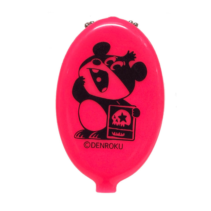 でん六 x MxMxM コインケース NEON PINK スケートボード スケボー 財布 ウォレット メンズ レディース