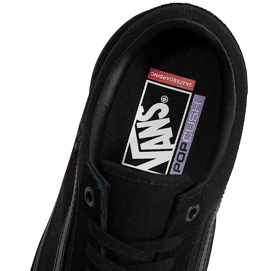 VANS SKATE OLD SKOOL オールドスクール BLACK/BLACK スケートボード スケボー シューズ スケシュー スニーカー 靴 メンズ