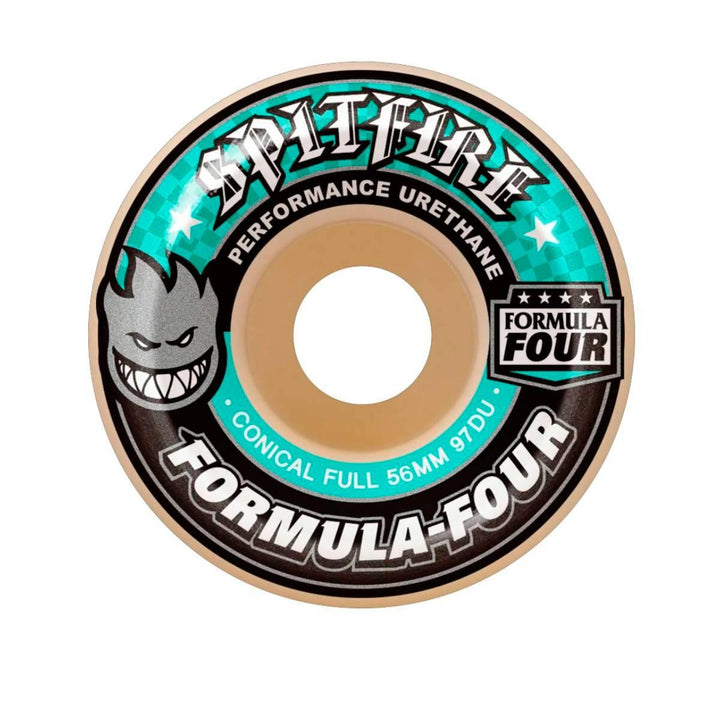 F4 97 DURO CONICAL FULL 56mm スケートボード スケボー ウィール