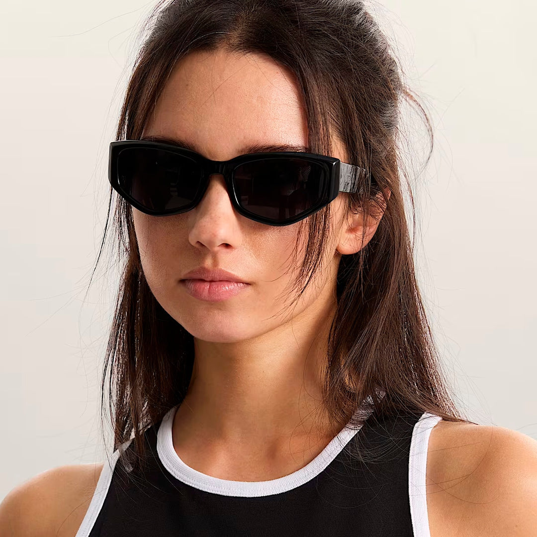 LEYDEN SUNGLASSES BLACK スケートボード スケボー アクセサリー サングラス