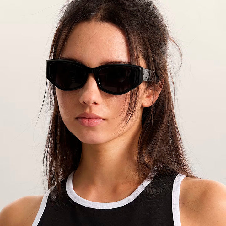 LEYDEN SUNGLASSES BLACK スケートボード スケボー アクセサリー サングラス