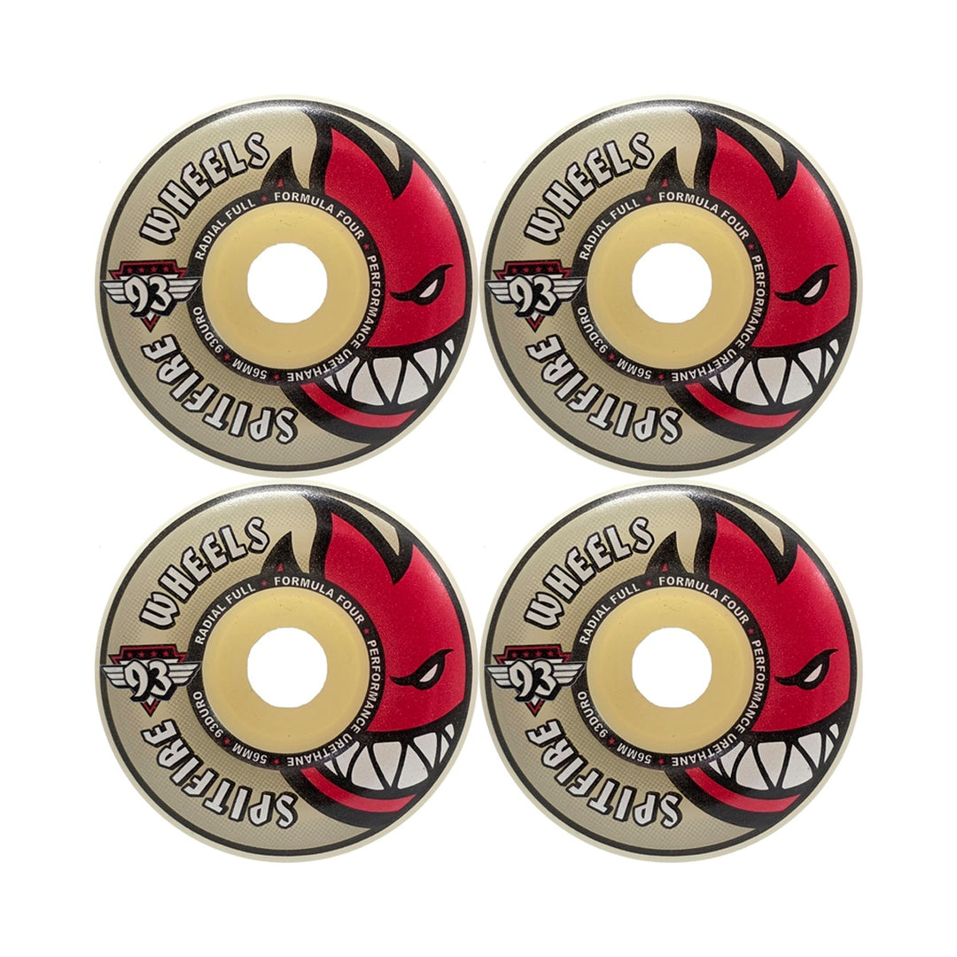 F4 93DURO SOFT SLIDERS RADIAL FULLS 56mm