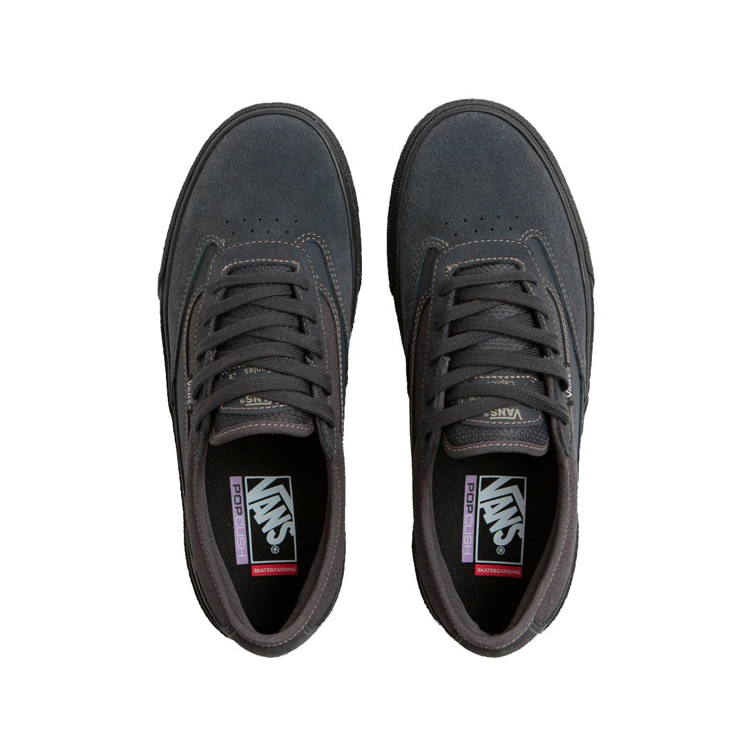 VANS SKATE CURREN CAPLES カレン・ケープルズ CHARCOAL/BLACK スケートボード スケボー シューズ スケシュー スニーカー 靴 メンズ