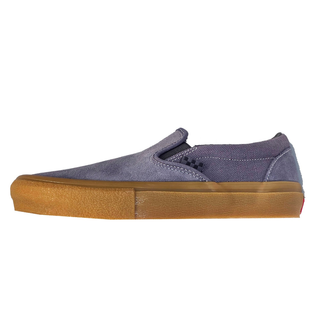 VANS SKATE SLIP-ON (スリッポン) CREPE-NAVY/GUM スケートボード スケボー シューズ スケシュー スニーカー 靴 メンズ