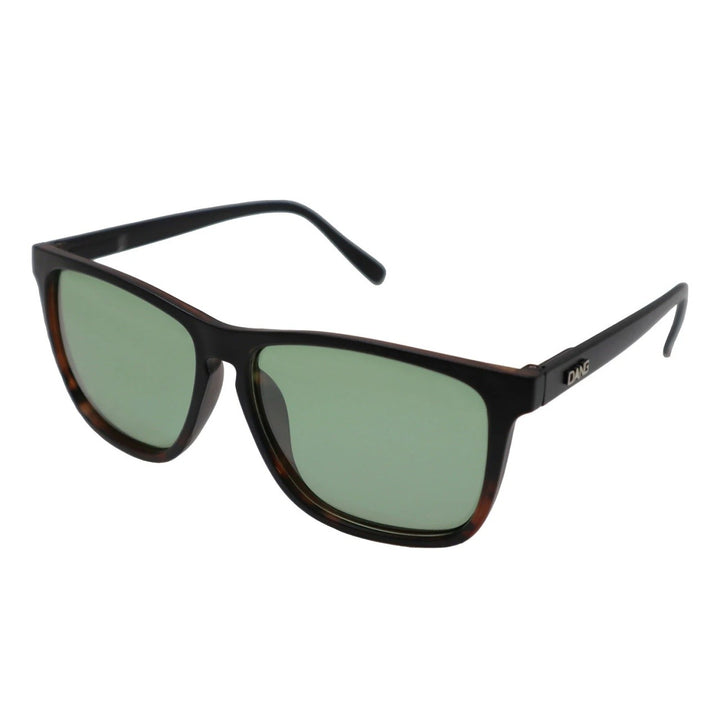 RECOIL Black / Brown Tortoise Gradation Matte x Green Silver Clear Mirror Polarized (偏光レンズ)
