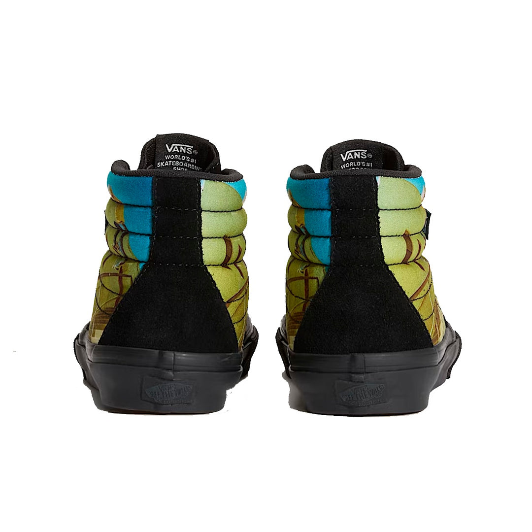 VANS SKATE SK8 HI Atiba (スケートハイ) BLACK/MULTI