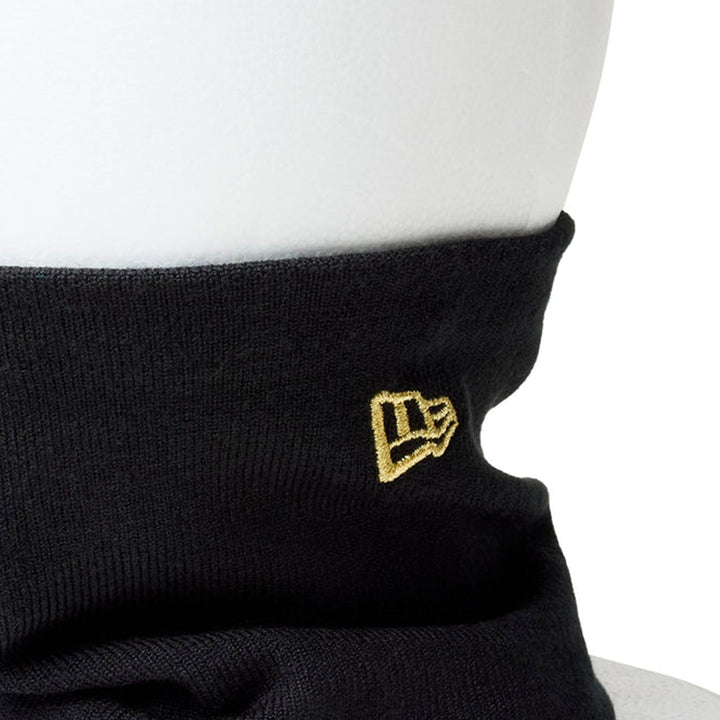 チューブネックウォーマー (ブラック/ゴールド)