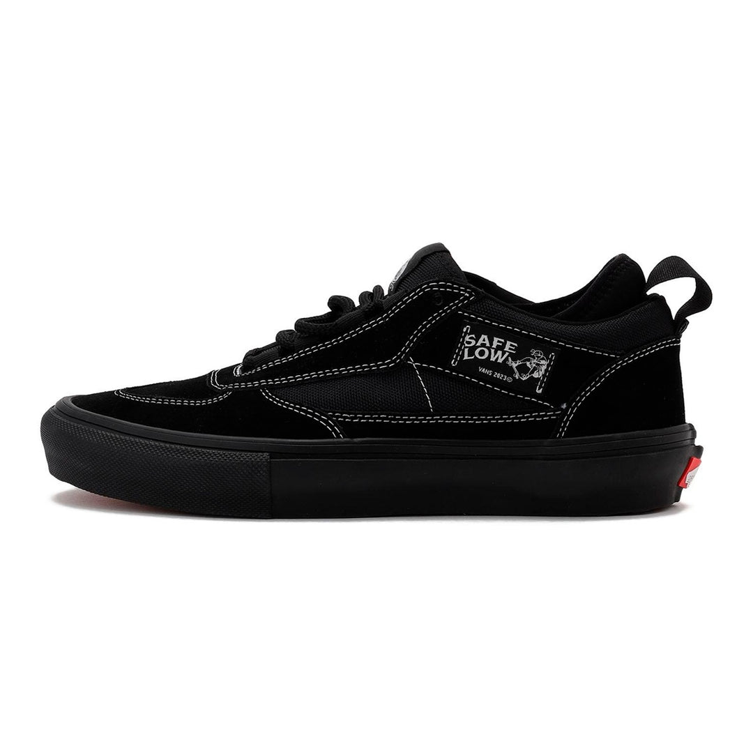 VANS SKATE SAFE LOW BLACK/BLACK スケートボード スケボー シューズ スケシュー スニーカー 靴 メンズ