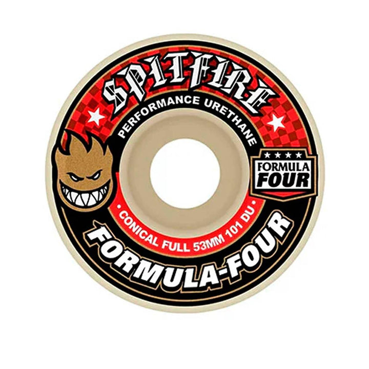 F4 101 CONICAL FULL 53mm スケートボード スケボー ウィール