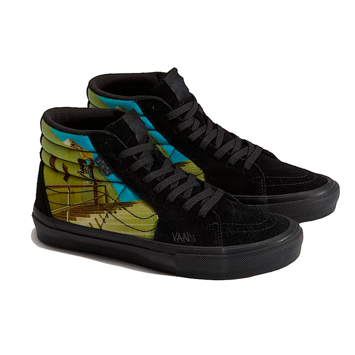 VANS SKATE SK8 HI Atiba (スケートハイ) BLACK/MULTI