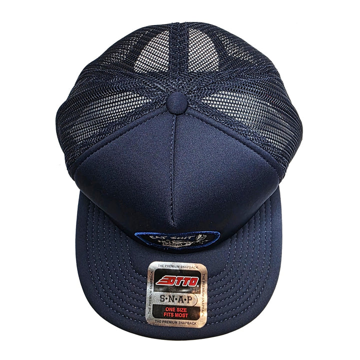 SUICIDAL SKATES EAT SHIT PATCH MESH HAT NAVY スケートボード スケボー キャップ メンズ アパレル 帽子